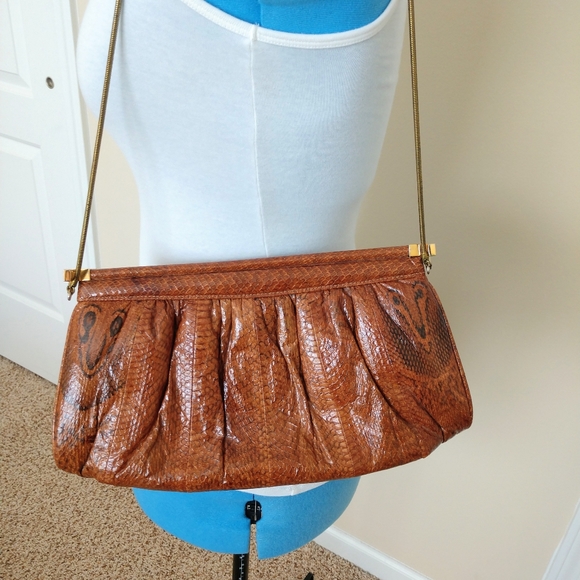 Cape Cobra Genuine Snake Leather Purse - Picture 2 of 8